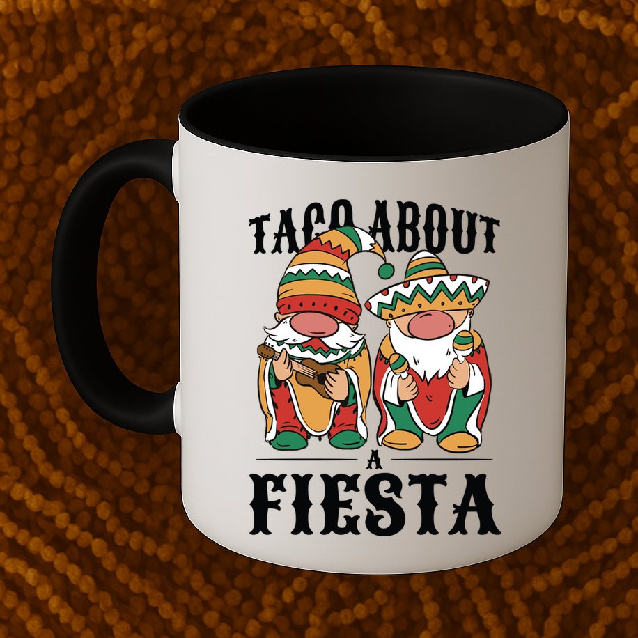 Taco About A Fiesta Gnomes Mug