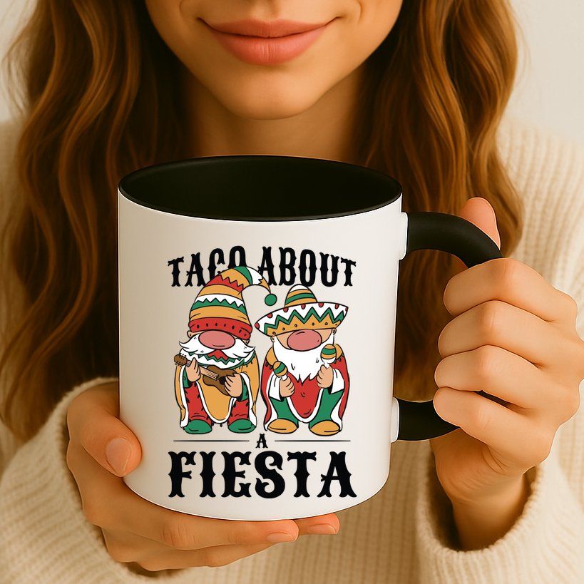 Taco About A Fiesta Gnomes Mug