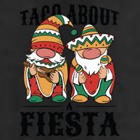 Taco About A Fiesta Gnomes Golf Towel