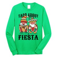 Taco About A Fiesta Gnomes Long Sleeve Shirt
