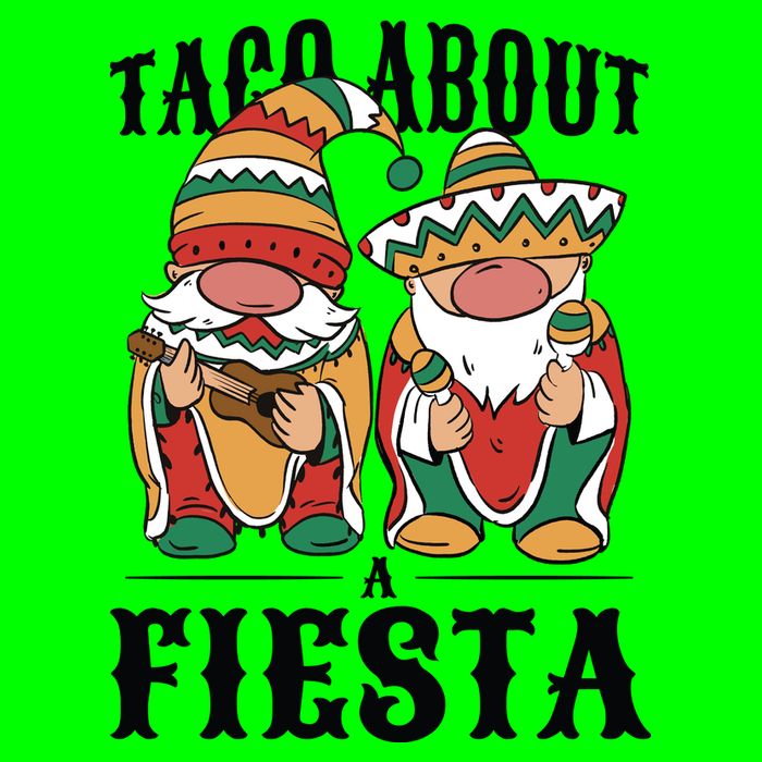 Taco About A Fiesta Gnomes Long Sleeve Shirt
