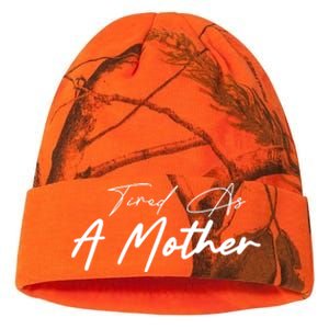 Tired As A Mother Mom Life Kati Licensed 12" Camo Beanie