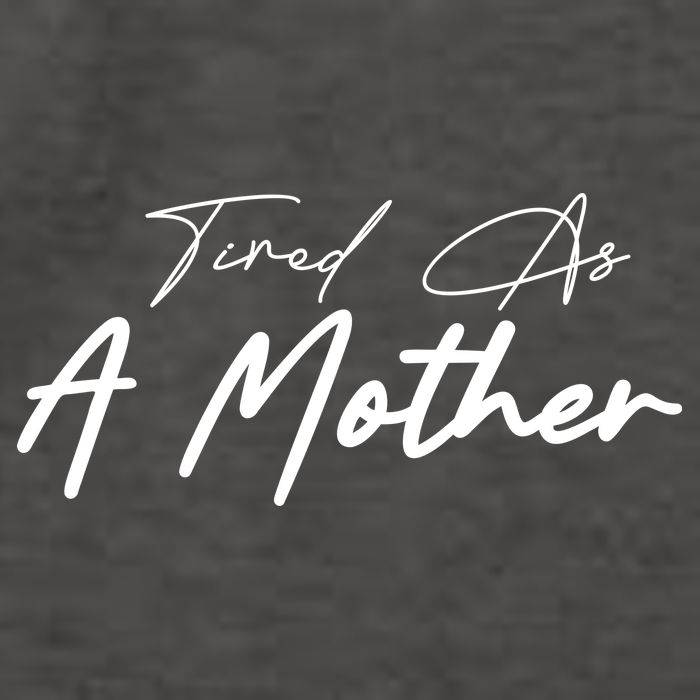 Tired As A Mother Mom Life Vector Backpack