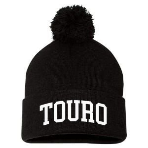 Touro Athletic Arch College University _ Alumni Pom Pom 12in Knit Beanie