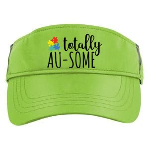 Totally Awesome Autism Awareness Adult Drive Performance Visor