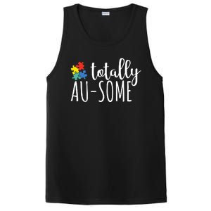 Totally Awesome Autism Awareness PosiCharge Competitor Tank