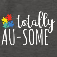 Totally Awesome Autism Awareness Vector Backpack