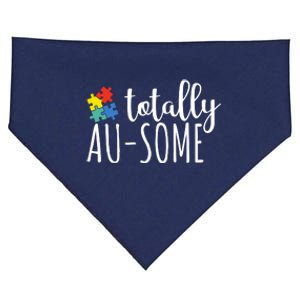 Totally Awesome Autism Awareness USA-Made Doggie Bandana