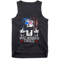 Trump Assassination Attempt Trump 2024 You Missed Twice Tank Top