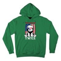 Trump Assassination Attempt Trump 2024 You Missed Twice Tall Hoodie