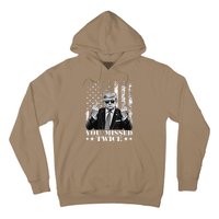 Trump Assassination Attempt Trump 2024 You Missed Twice Hoodie