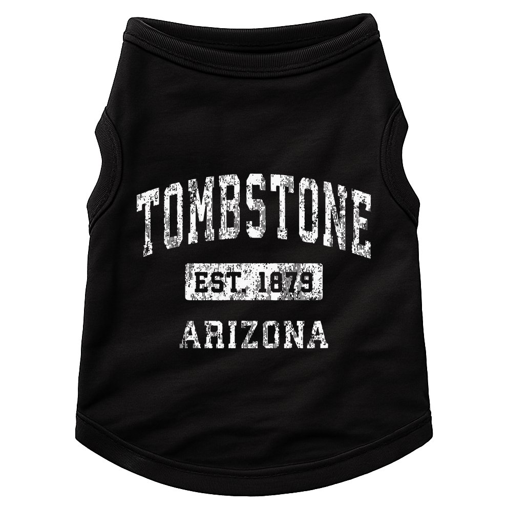 Tombstone Arizona Az Vintage Established Sports Doggie Tank