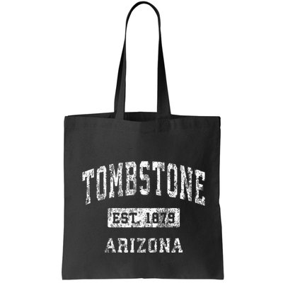 Tombstone Arizona Az Vintage Established Sports Bag