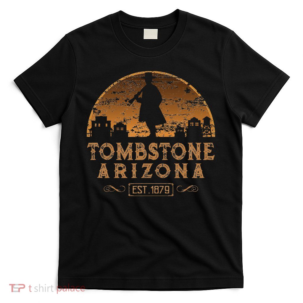 Tombstone Arizona Az Wild West Gunfighter T-Shirt