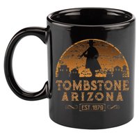 Tombstone Arizona Az Wild West Gunfighter 11oz C Handle Ceramic Mug