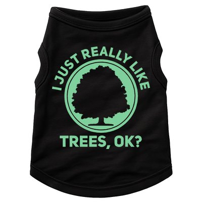 Tree Arborist Arboristic Forest Earth Day Doggie Tank