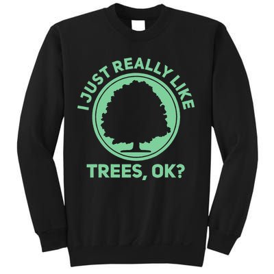 Tree Arborist Arboristic Forest Earth Day Sweatshirt