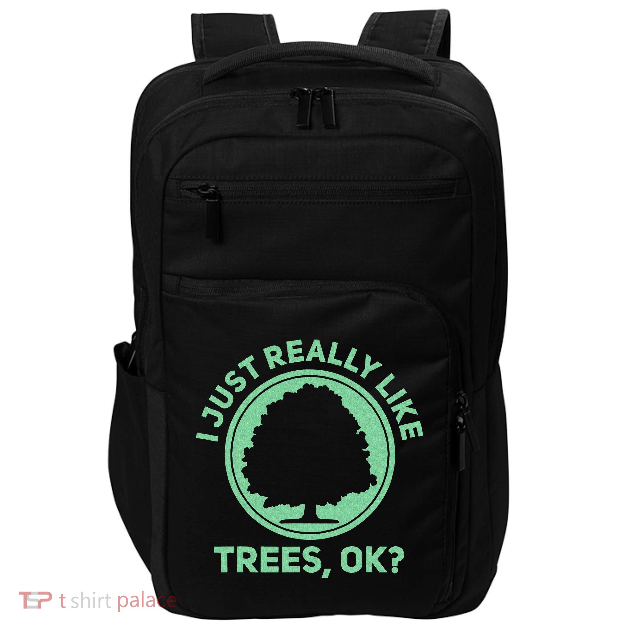 Tree Arborist Arboristic Forest Earth Day Impact Tech Backpack