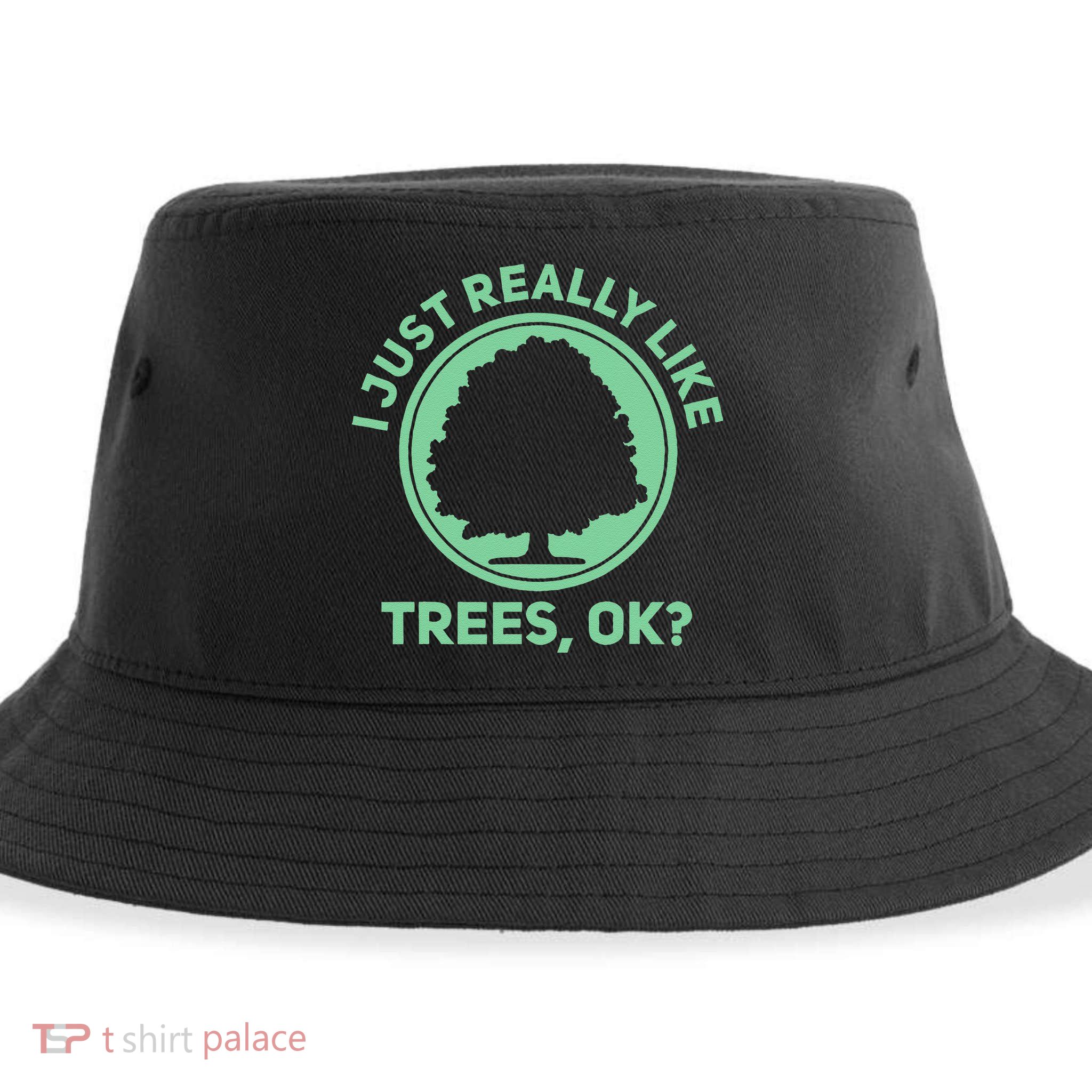 Tree Arborist Arboristic Forest Earth Day Sustainable Bucket Hat