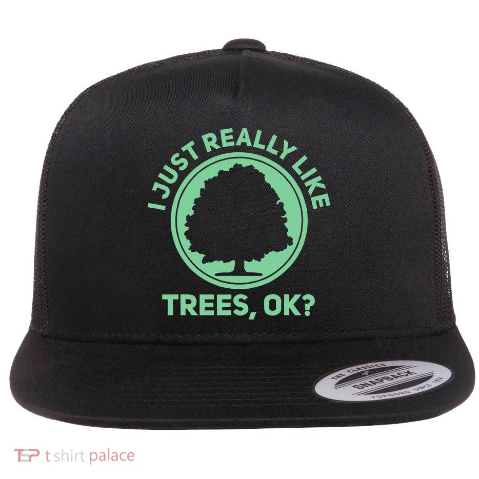 Tree Arborist Arboristic Forest Earth Day Flatbill Hat