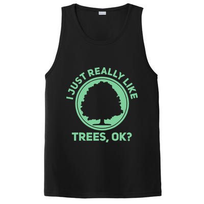 Tree Arborist Arboristic Forest Earth Day PosiCharge Competitor Tank