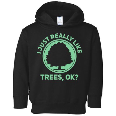 Tree Arborist Arboristic Forest Earth Day Toddler Hoodie