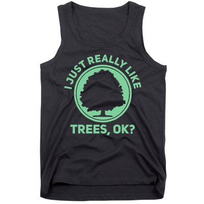 Tree Arborist Arboristic Forest Earth Day Tank Top
