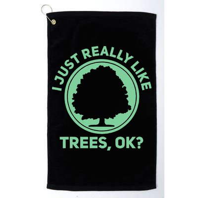 Tree Arborist Arboristic Forest Earth Day Golf Towel