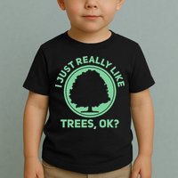 Tree Arborist Arboristic Forest Earth Day Toddler T-Shirt