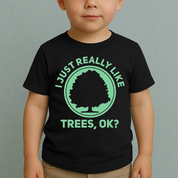 Tree Arborist Arboristic Forest Earth Day Toddler T-Shirt
