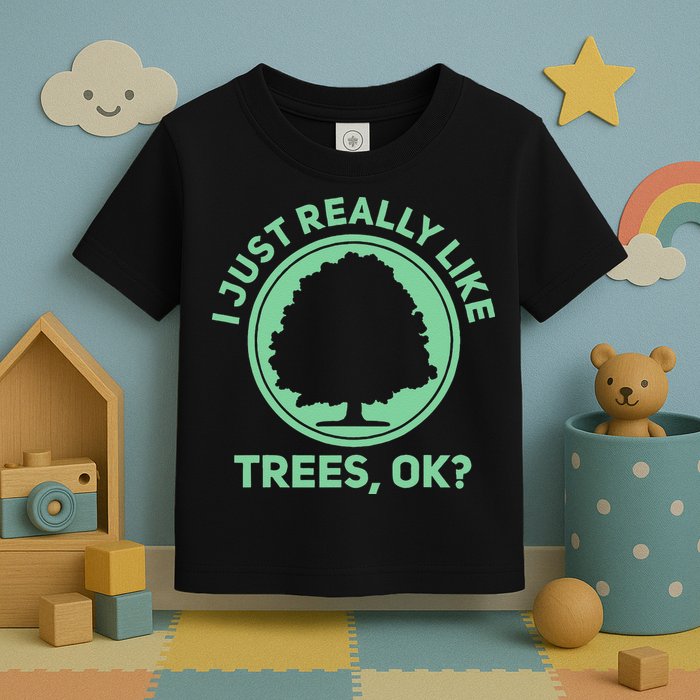 Tree Arborist Arboristic Forest Earth Day Toddler T-Shirt