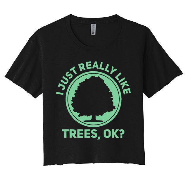 Tree Arborist Arboristic Forest Earth Day Crop Top