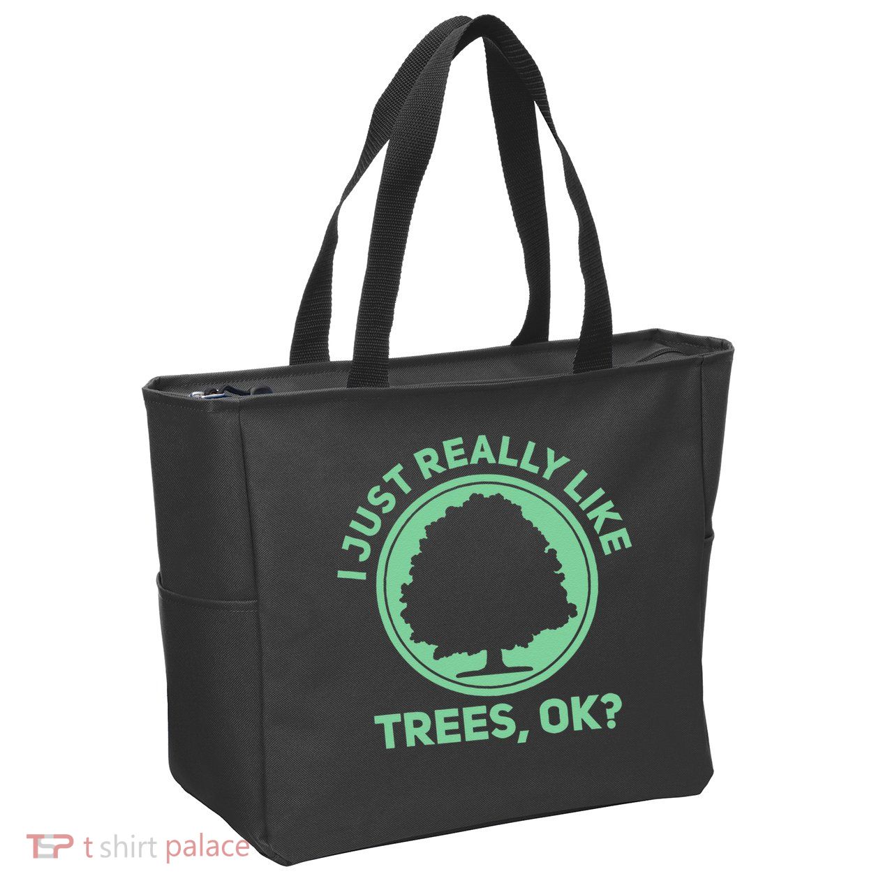 Tree Arborist Arboristic Forest Earth Day Zip Tote Bag