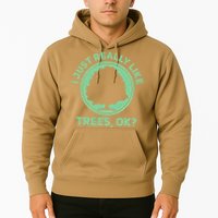 Tree Arborist Arboristic Forest Earth Day Hoodie