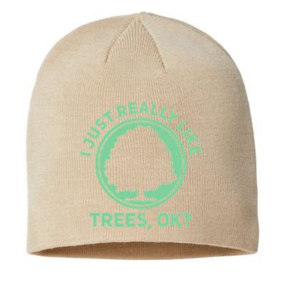 Tree Arborist Arboristic Forest Earth Day Sustainable Beanie