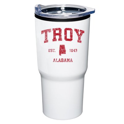 Troy Alabama Al Vintage Sports Design Tumbler