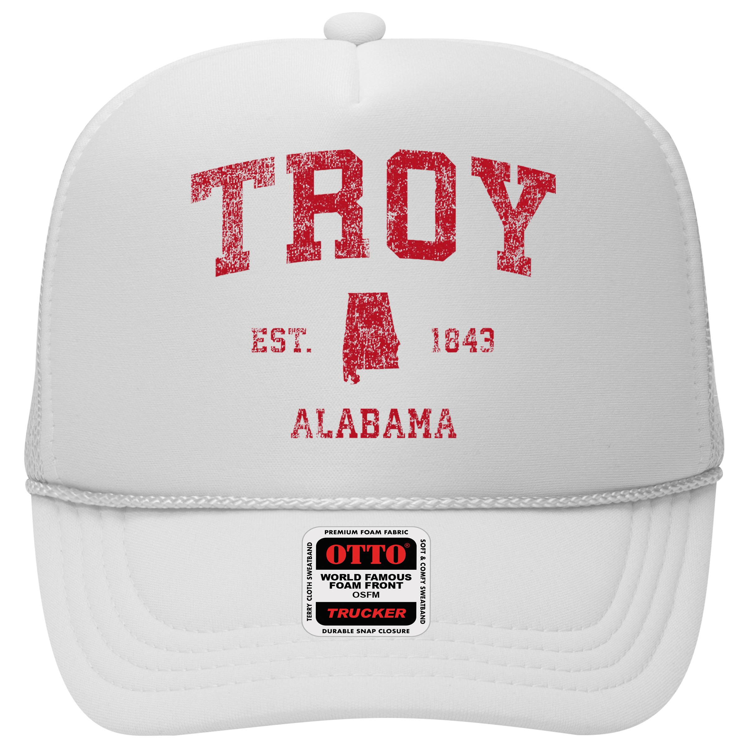 Troy Alabama Al Vintage Sports Design Hat