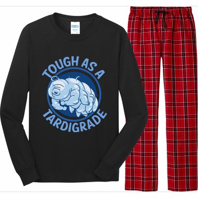 Tough As A Tardigrade Micro Animal Biology Science Gift Long Sleeve Pajama Set