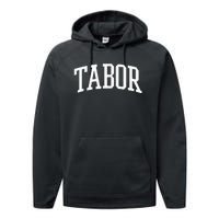 Tabor Athletic Arch College University @ Alumni Performance Fleece Hoodie