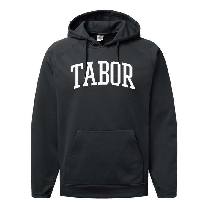 Tabor Athletic Arch College University @ Alumni Performance Fleece Hoodie