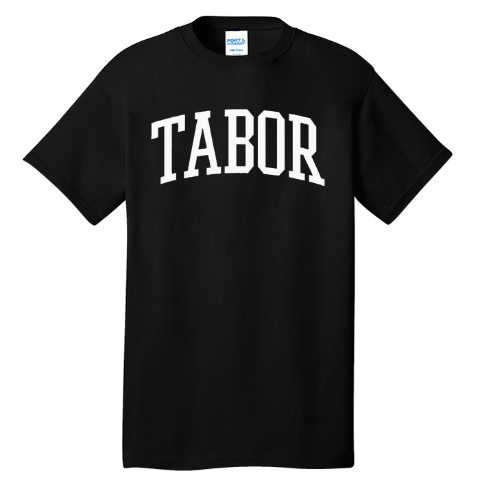 Tabor Athletic Arch College University @ Alumni Tall T-Shirt