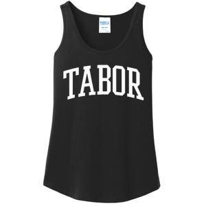 Tabor Athletic Arch College University @ Alumni Ladies Essential Tank