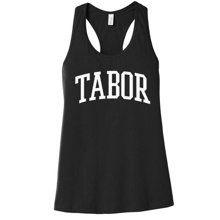 Tabor Athletic Arch College University @ Alumni Women's Racerback Tank