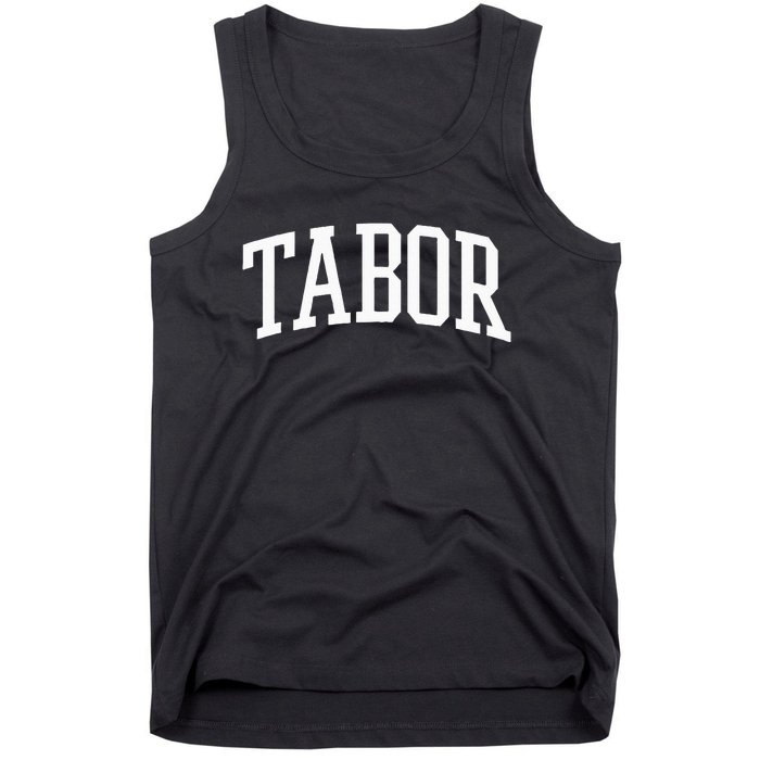 Tabor Athletic Arch College University @ Alumni Tank Top