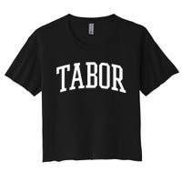 Tabor Athletic Arch College University @ Alumni Women's Crop Top Tee