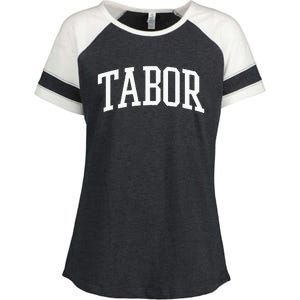 Tabor Athletic Arch College University @ Alumni Enza Ladies Jersey Colorblock Tee