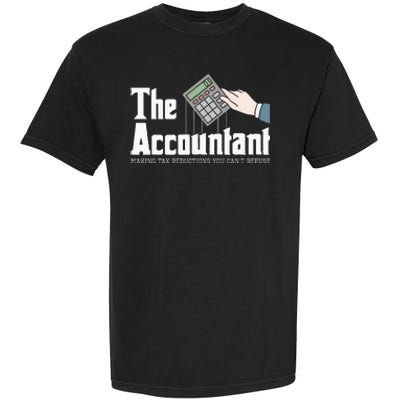 The Accountant Auditor Bookkeeper Bookkeeping Taxation Garment-Dyed Heavyweight T-Shirt