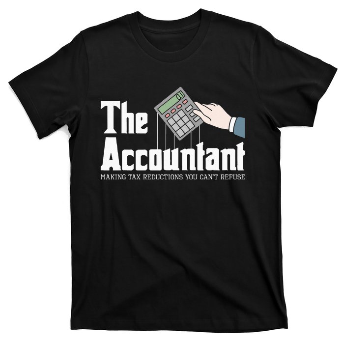 The Accountant Auditor Bookkeeper Bookkeeping Taxation T-Shirt