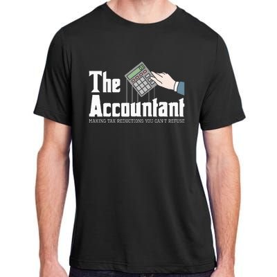 The Accountant Auditor Bookkeeper Bookkeeping Taxation Adult ChromaSoft Performance T-Shirt