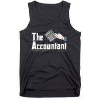 The Accountant Auditor Bookkeeper Bookkeeping Taxation Tank Top